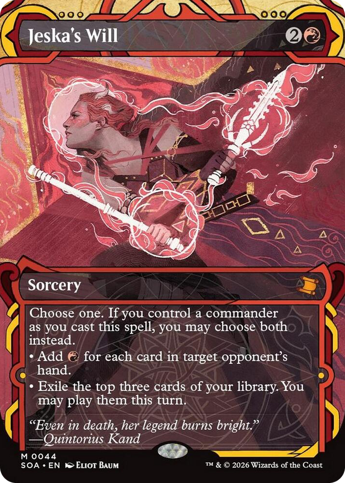 Jeska's Will #44 M - Secrets of Strixhaven: Mystical Archive Pokemon card