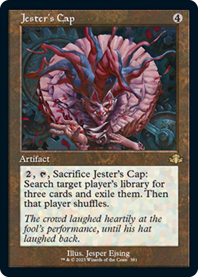 0381 Jester's Cap (Retro Frame) R Dominaria Remastered