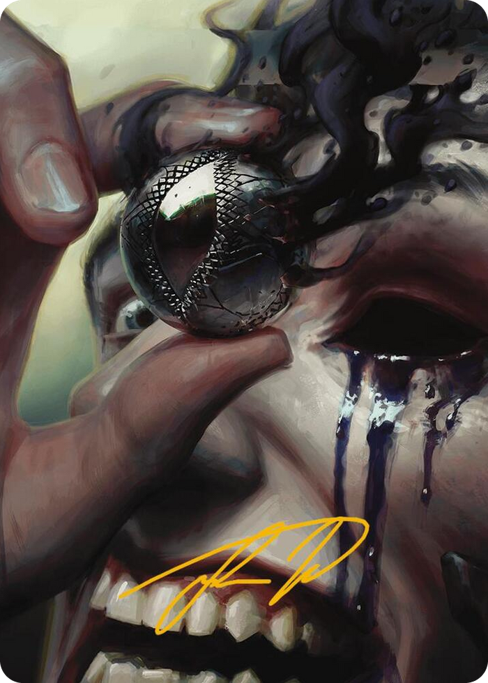 Jet Medallion Art Card (Gold-Stamped Signature) #42 S - Art Series: Modern Horizons 3 Pokemon card