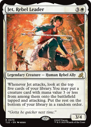 0078 Jet, Rebel Leader R The Last Airbender: Eternal-Legal