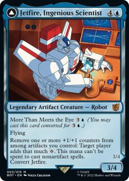 0003 Jetfire, Ingenious Scientist M Universes Beyond: Transformers