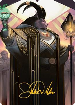 0068 Jetmir, Nexus of Revels Art Card (68/81) (Gold-Stamped Signature) S Art Series: Streets of New Capenna