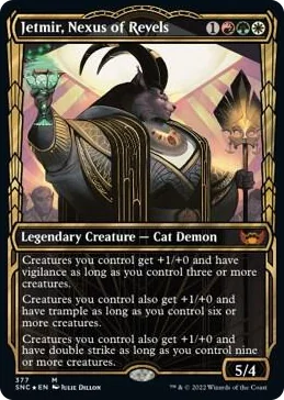0377 Jetmir, Nexus of Revels (Gilded Foil) M Streets of New Capenna
