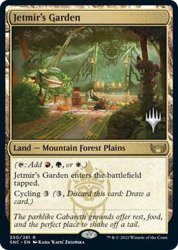 0250 Jetmir's Garden R Promo Pack: Streets of New Capenna