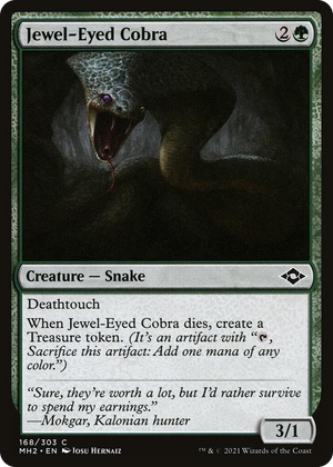 0168 Jewel-Eyed Cobra C Modern Horizons 2