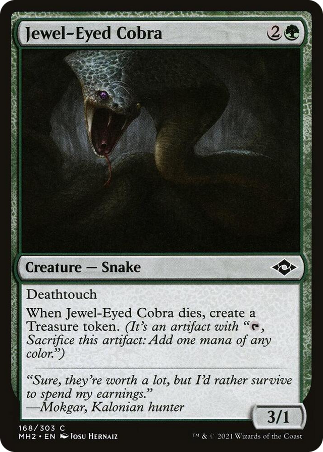 0168 Jewel-Eyed Cobra C Modern Horizons 2