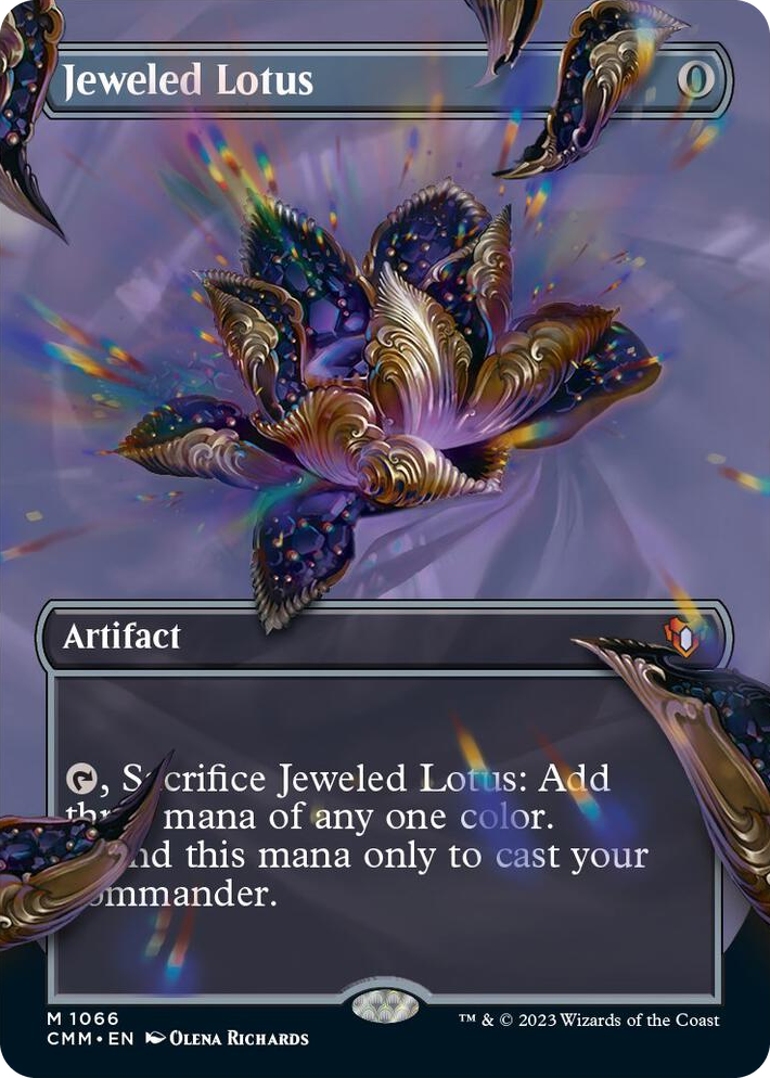 1066 Jeweled Lotus (Textured Foil) M Commander Masters
