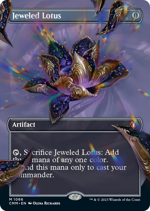 1066 Jeweled Lotus (Textured Foil) M Commander Masters