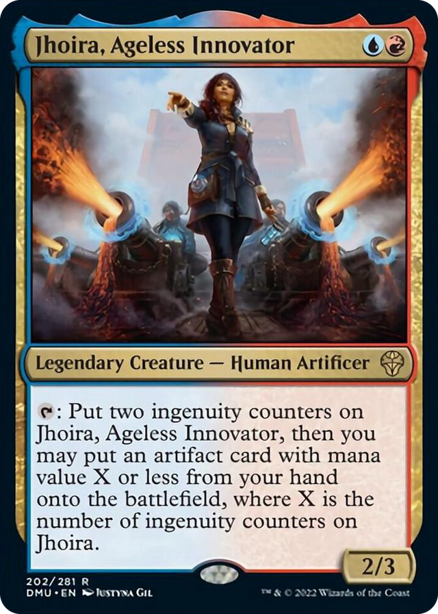 0202 Jhoira, Ageless Innovator R Dominaria United