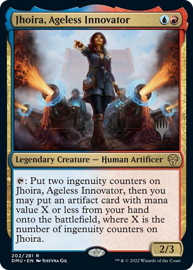 0202 Jhoira, Ageless Innovator R Promo Pack: Dominaria United