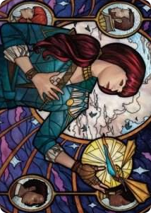 0073 Jhoira, Ageless Innovator Art Card S Art Series: Dominaria United