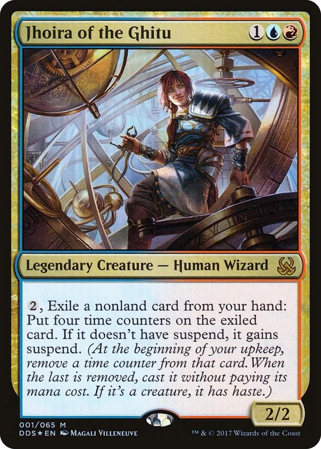 0001 Jhoira of the Ghitu M Duel Decks: Mind vs. Might