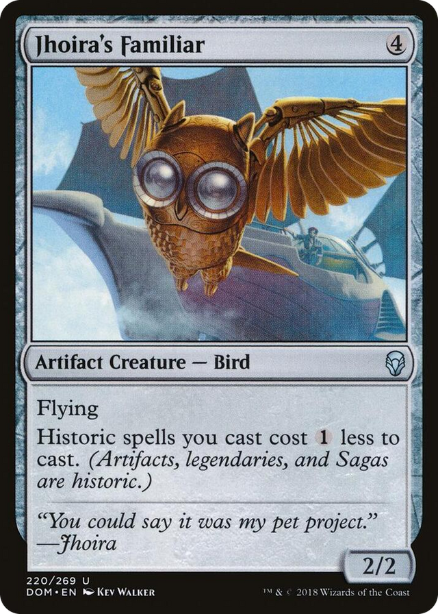 0220 Jhoira's Familiar U Dominaria