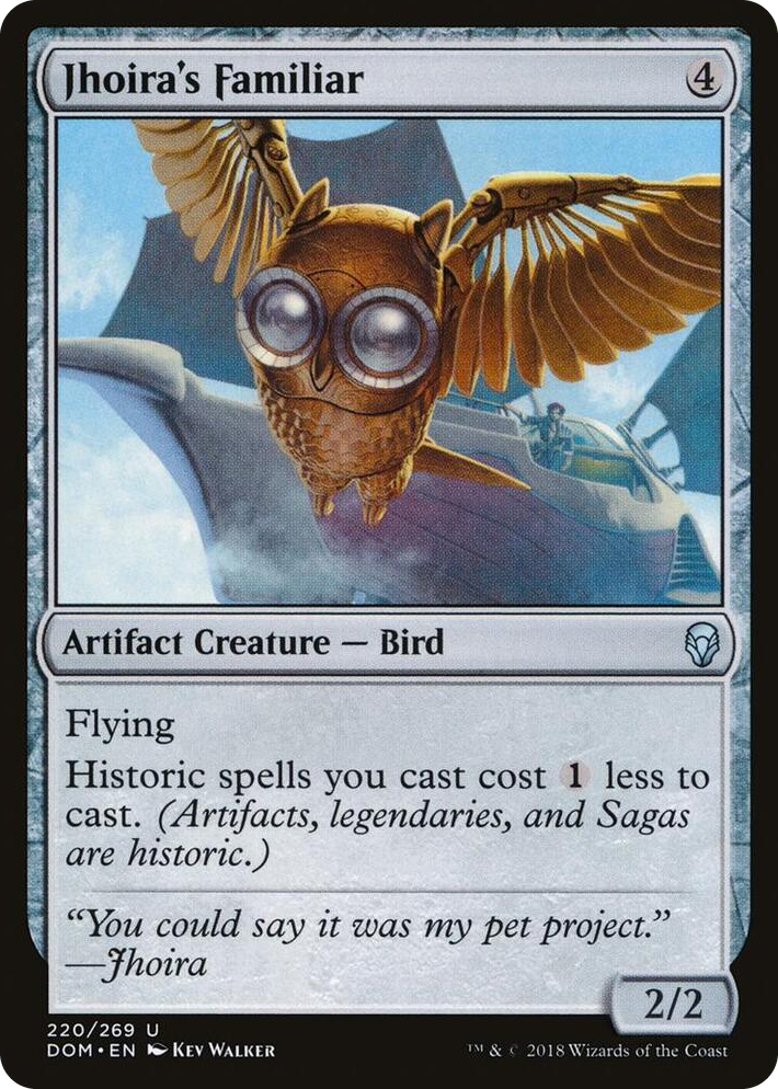 0220 Jhoira's Familiar U Dominaria