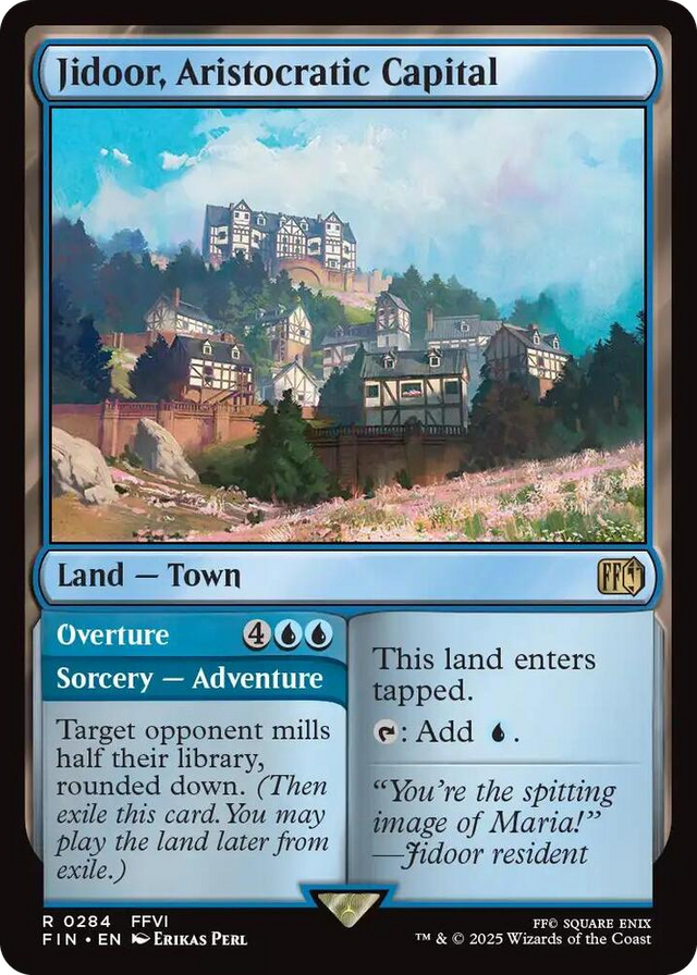 0284 Jidoor, Aristocratic Capital R FINAL FANTASY