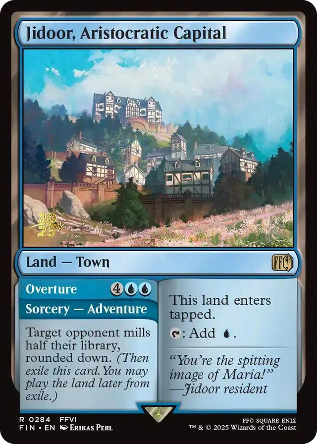 0284 Jidoor, Aristocratic Capital R Prerelease Cards
