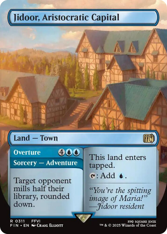 0311 Jidoor, Aristocratic Capital (Borderless) R FINAL FANTASY