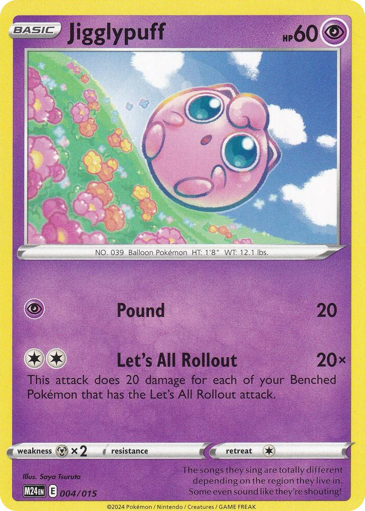 0004 Jigglypuff Promo McDonald's Promos 2024