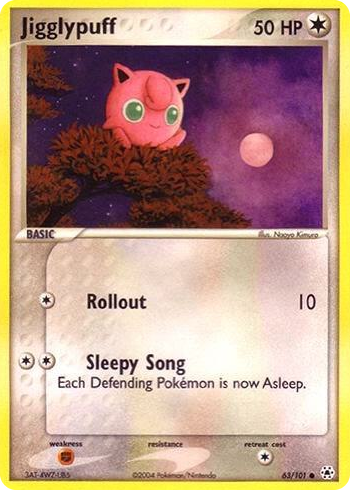 0063 Jigglypuff Common EX Battle Stadium