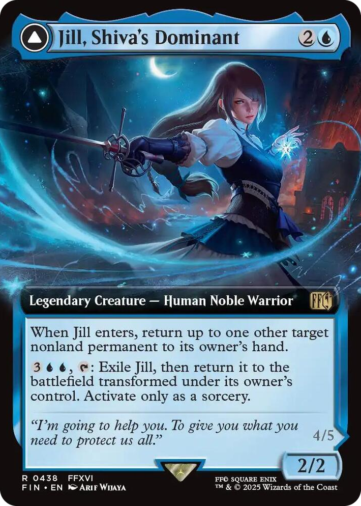 0438 Jill, Shiva's Dominant (Extended Art) R FINAL FANTASY