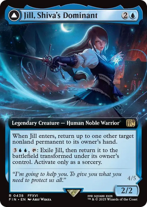 0438 Jill, Shiva's Dominant (Extended Art) R FINAL FANTASY