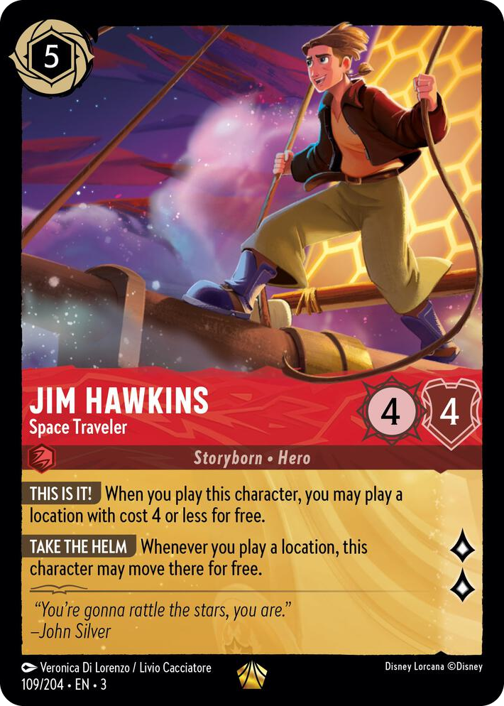 0109 Jim Hawkins - Space Traveler Legendary Into the Inklands