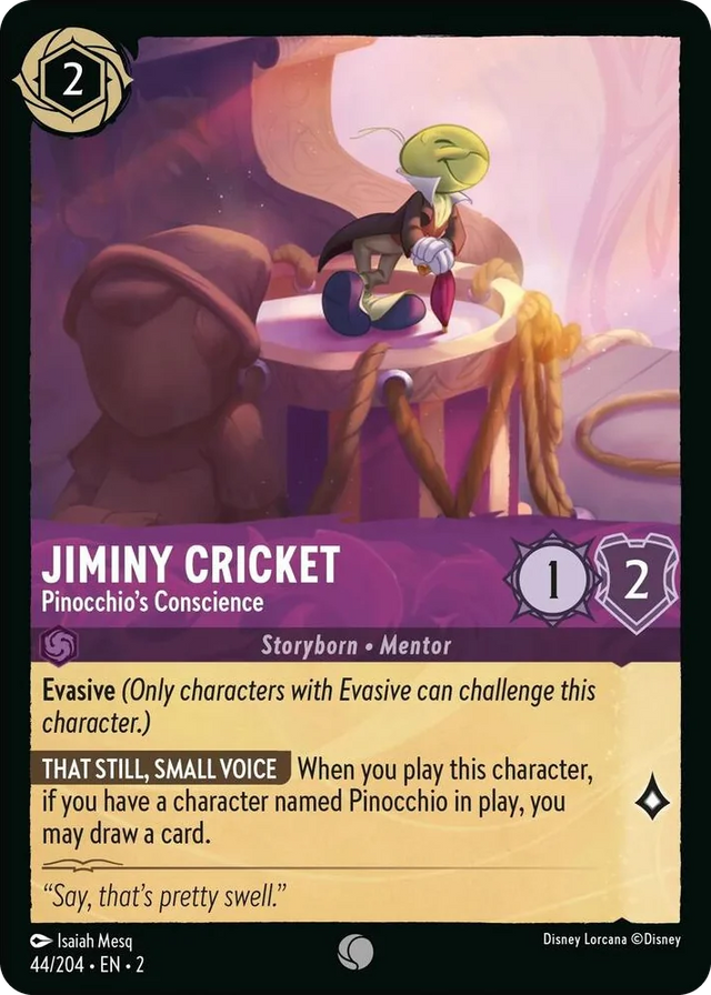 0044 Jiminy Cricket - Pinocchio's Conscience Common Rise of the Floodborn