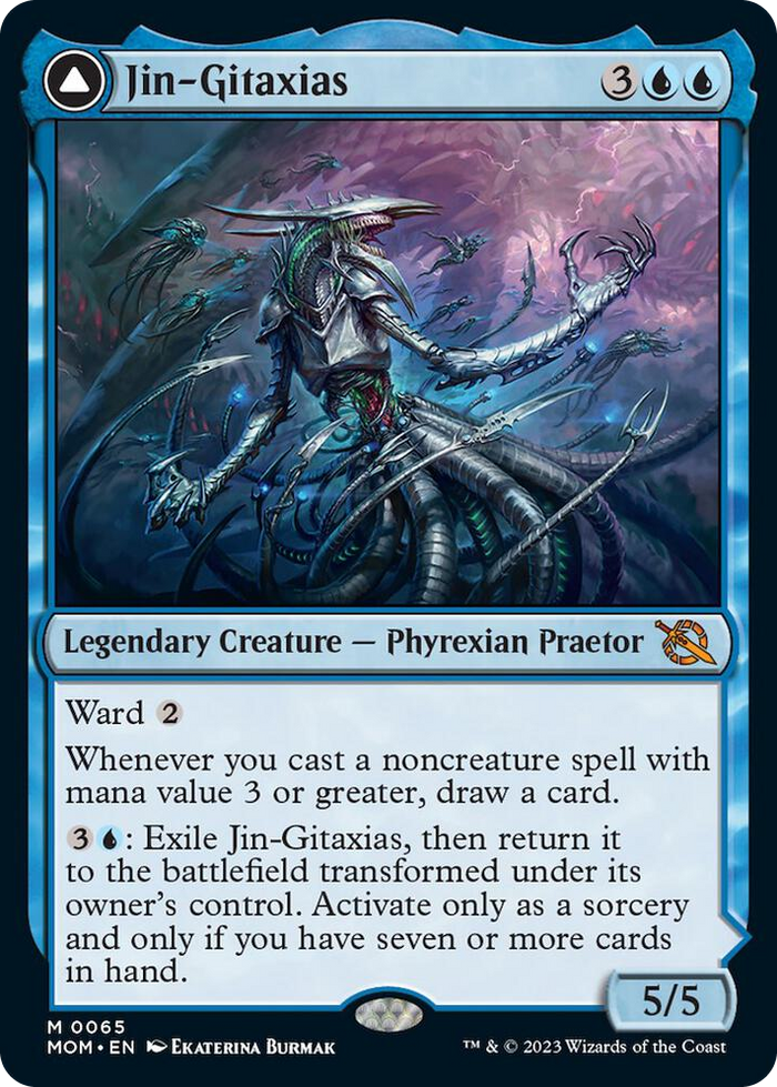 Jin-Gitaxias #65 M - March of the Machine Pokemon card