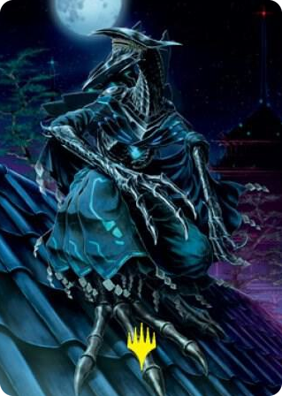 0052 Jin-Gitaxias, Progress Tyrant Art Card (Gold-Stamped Signature) S Art Series: Kamigawa: Neon Dynasty