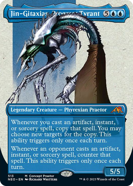 0513 Jin-Gitaxias, Progress Tyrant (Concept Praetor) M Phyrexia: All Will Be One