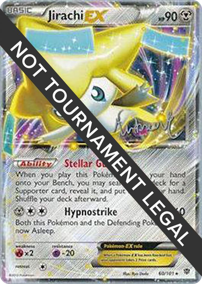 0060 Jirachi EX - 2014 (Andrew Estrada) Ultra Rare World Championship Decks