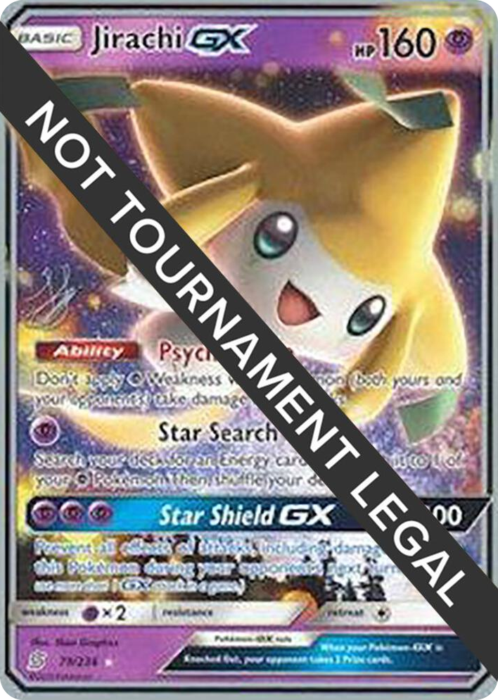 0079 Jirachi GX - 2019 (Henry Brand) Ultra Rare World Championship Decks