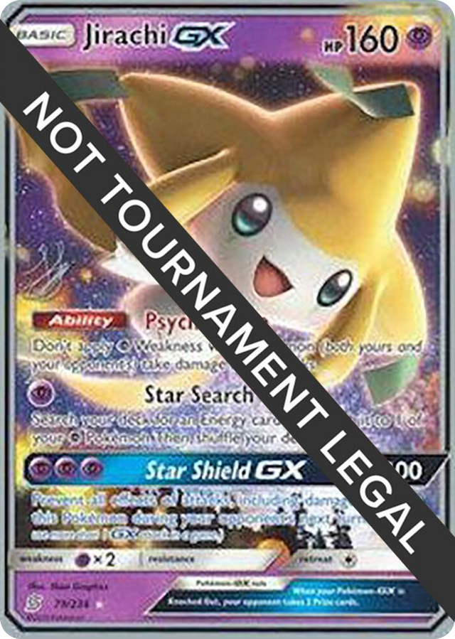 0079 Jirachi GX - 2019 (Henry Brand) Ultra Rare World Championship Decks