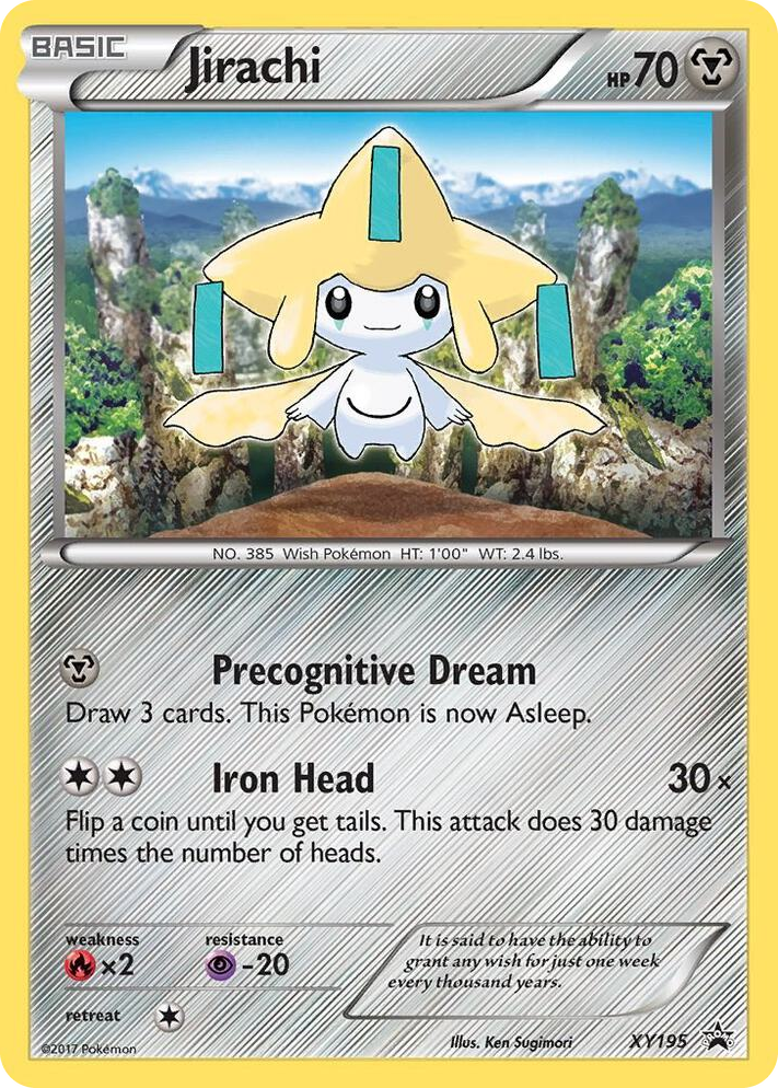 XY195 Jirachi - XY195 Promo XY Promos
