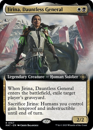 0167 Jirina, Dauntless General (Extended Art) R March of the Machine: The Aftermath