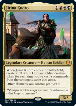 0008 Jirina Kudro (Commander 2020) M Oversize Cards