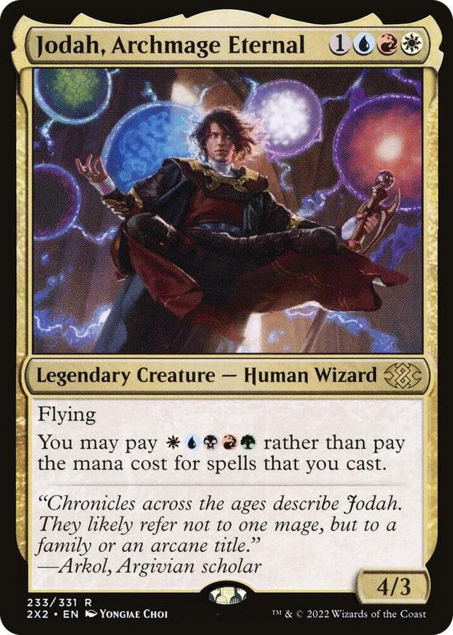 0233 Jodah, Archmage Eternal R Double Masters 2022