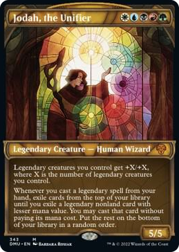 0343 Jodah, the Unifier (Textured Foil) M Dominaria United