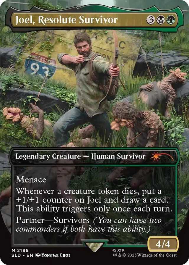 2198 Joel, Resolute Survivor M Secret Lair Drop Series