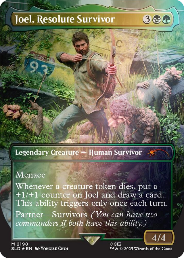 2198 Joel, Resolute Survivor (Rainbow Foil) M Secret Lair Drop Series