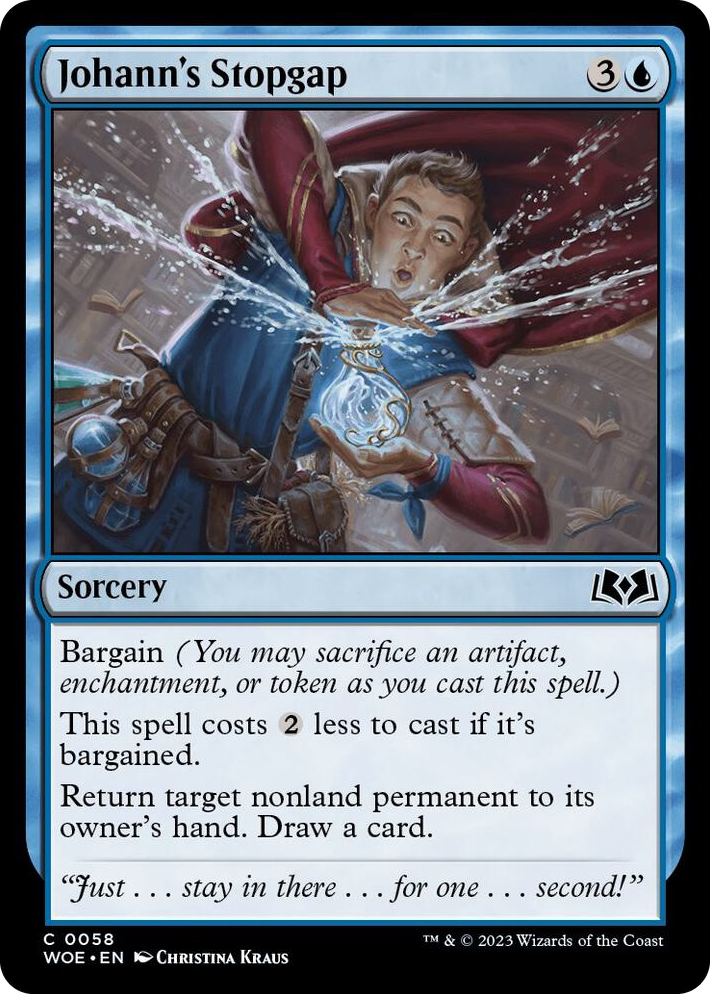 0058 Johann's Stopgap C Wilds of Eldraine