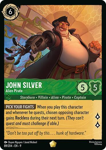 0089 John Silver - Alien Pirate Legendary Fabled