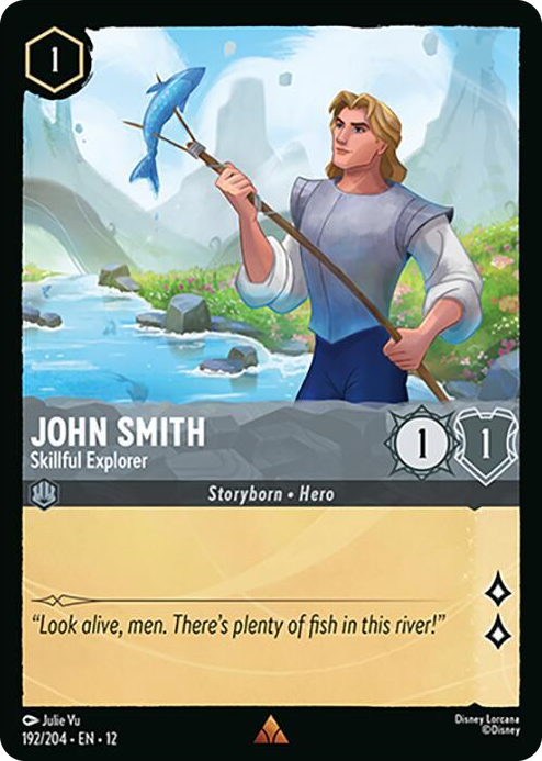 0192 John Smith - Skillful Explorer Rare Wilds Unknown