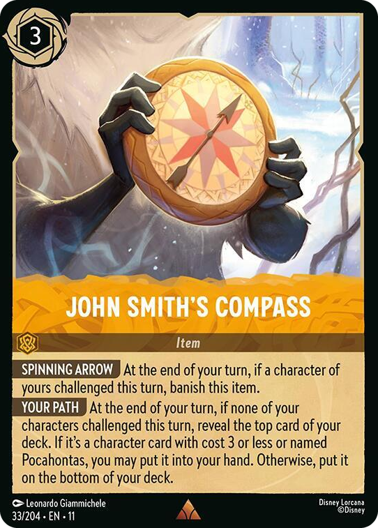 0033 John Smith's Compass Rare Winterspell