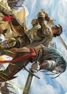 0009 Join Forces Art Card S Art Series: Dominaria United