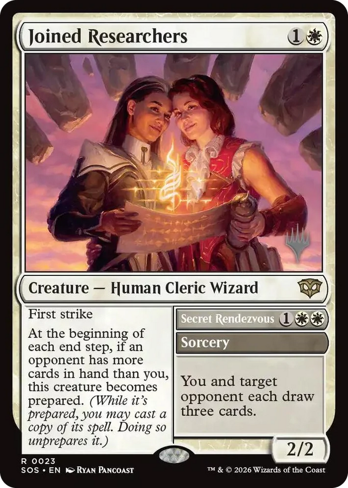 0023 Joined Researchers R Promo Pack: Secrets of Strixhaven