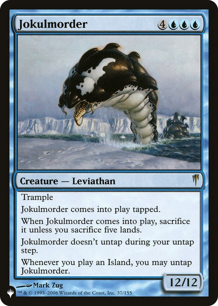 Jokulmorder #37 R - The List Reprints Pokemon card