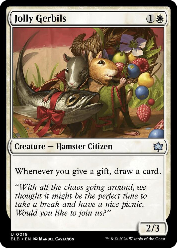 0019 Jolly Gerbils U Bloomburrow