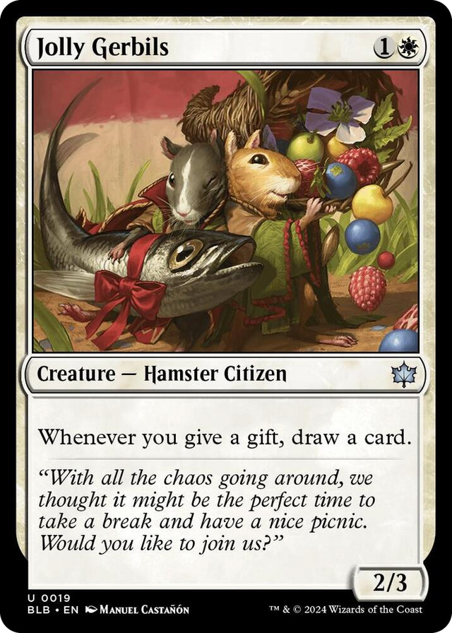 0019 Jolly Gerbils U Bloomburrow