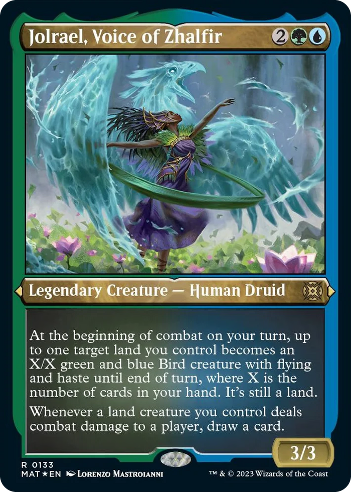 0133 Jolrael, Voice of Zhalfir (Foil Etched) R March of the Machine: The Aftermath